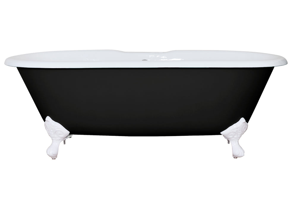 Hurlingham Dryden Freestanding Cast Iron Bath 1700 x 750mm