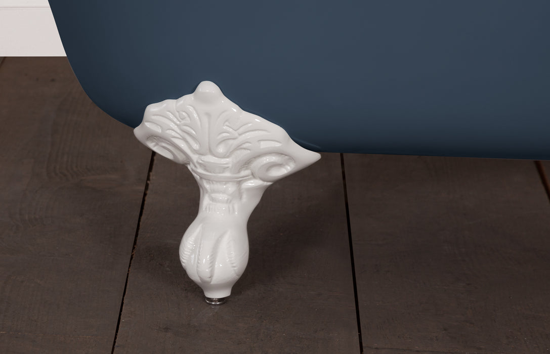 Hurlingham Dryden Small Freestanding Cast Iron Bath 1530 x 770mm