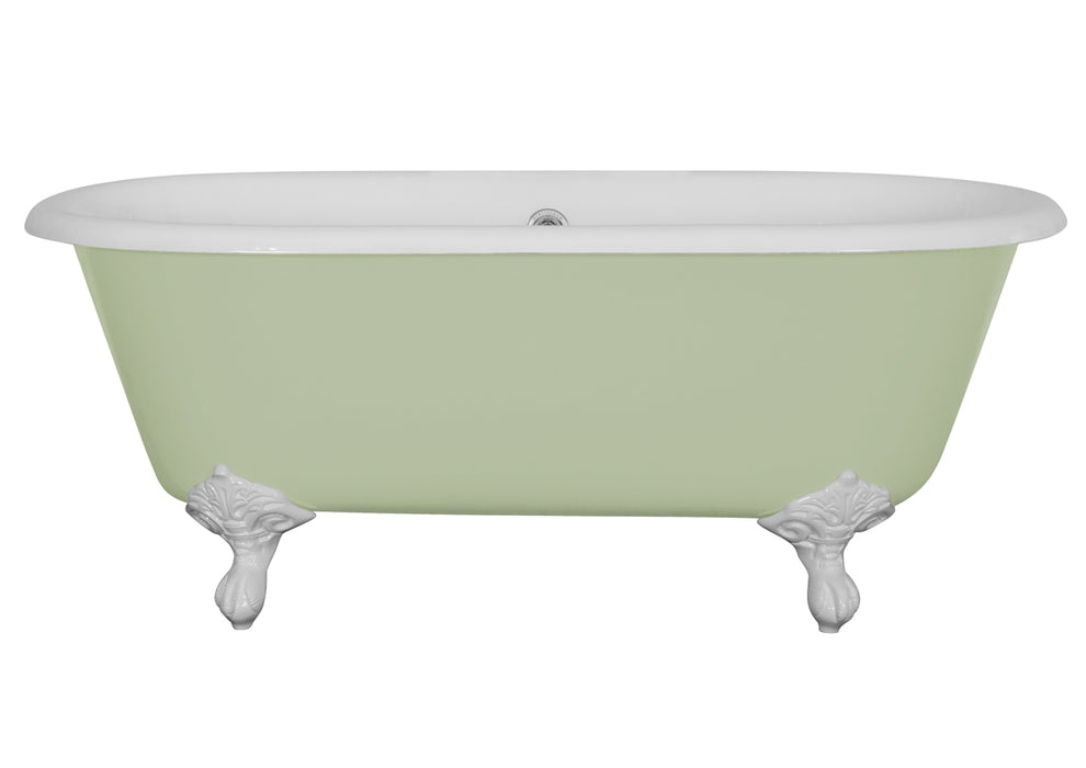 Hurlingham Dryden Small Freestanding Cast Iron Bath 1530 x 770mm