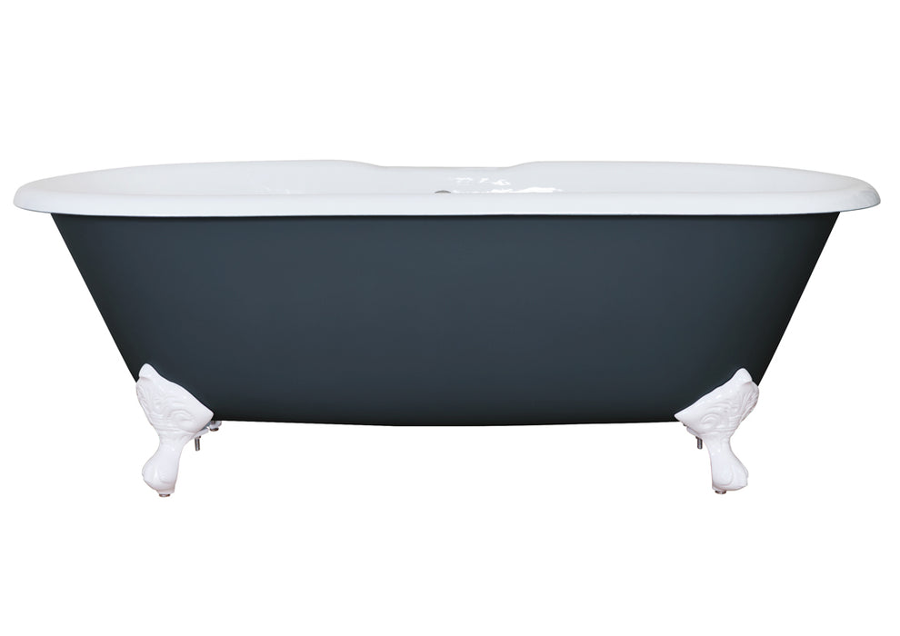 Hurlingham Dryden Freestanding Cast Iron Bath 1700 x 750mm