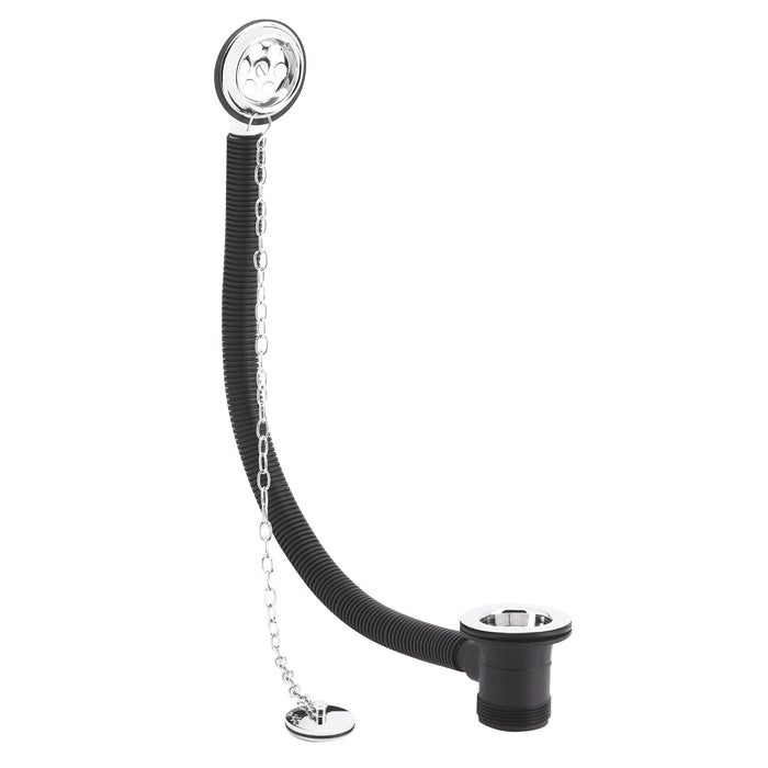 Chrome Bath Plug With Chain Bath Waste