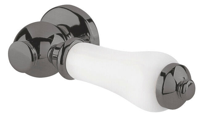 Hudson Reed Brushed Pewter Lever Handle For Close Coupled/Low Level Cistern