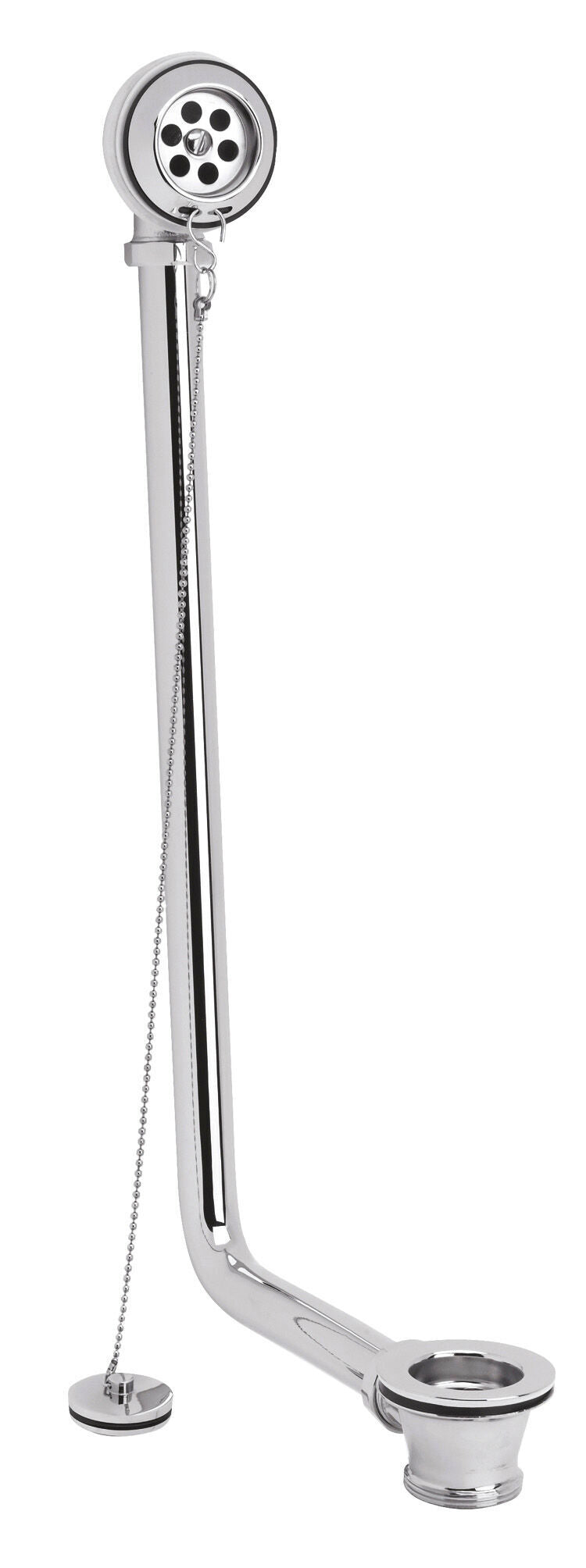 Chrome Plug With Chain Bath Waste