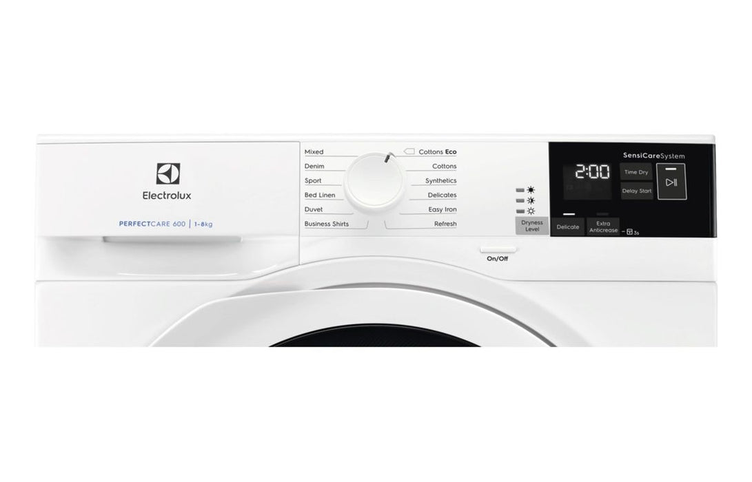 Electrolux EDCD648WD F/S 8kg Condenser Dryer - White