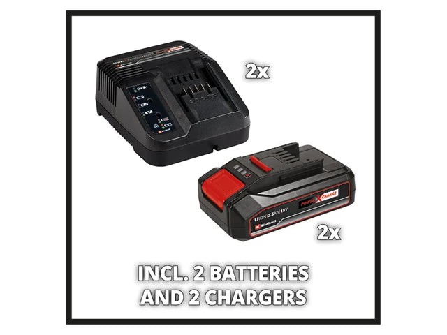 GE-CM 36/33 Li Power X-Change Lawn Mower 36V 2 x 2.5Ah Li-ion