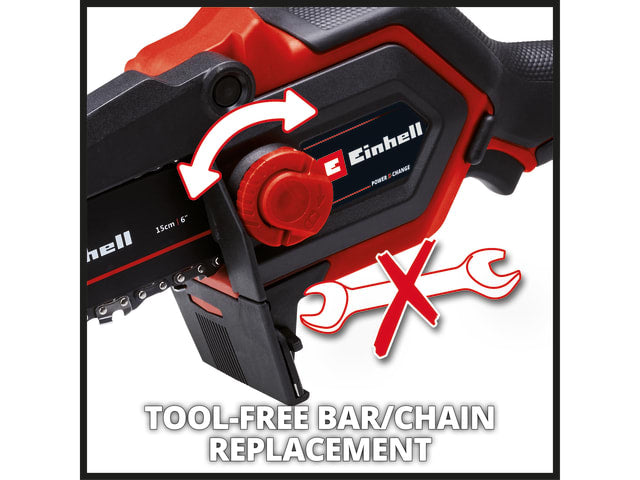 GE-PS 18/15 Li BL-Solo Power X-Change Pruning Chain Saw 18V Bare Unit