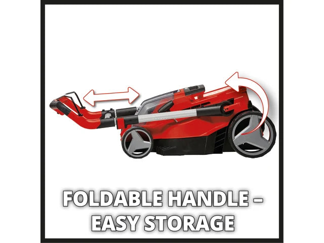 RASARRO 36/38 Power X-Change Mower 36V 2 x 4.0Ah Li-ion