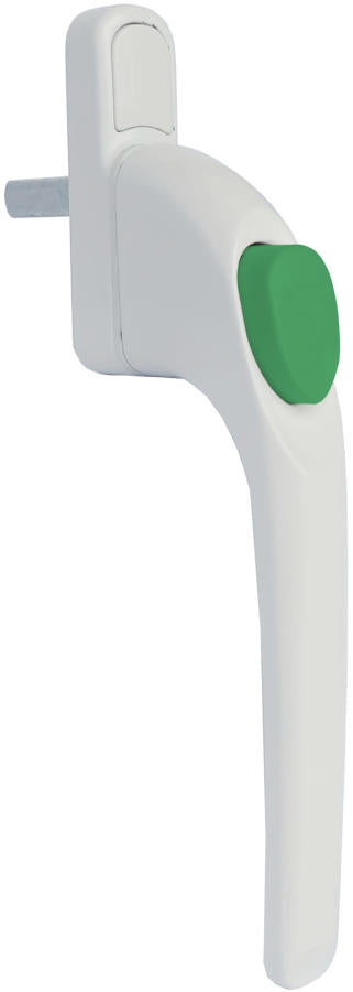 ELITE White Non Locking Inline Espag Window Handles 40mm