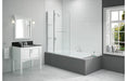 Merlyn 1150x1500mm 2-Panel Curved Bath Screen (6mm)