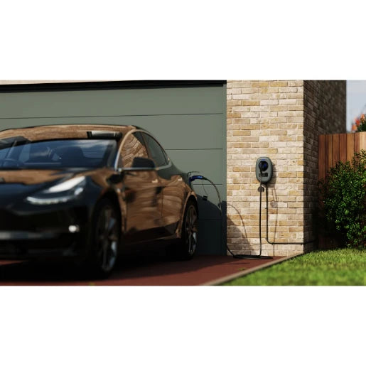 EV Wall Charger 2 Socket 7.4kW 4G RFID CT