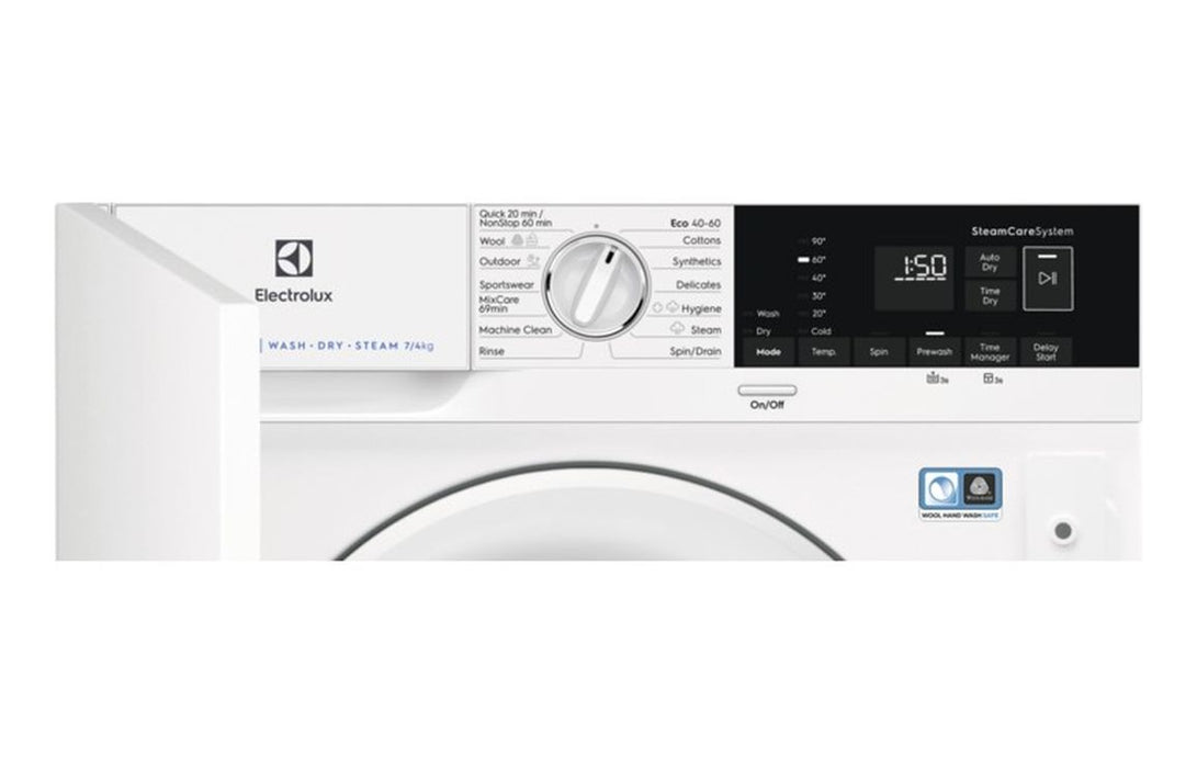 Electrolux EWD746PCBI B/I 7/4kg 1600rpm Washer Dryer