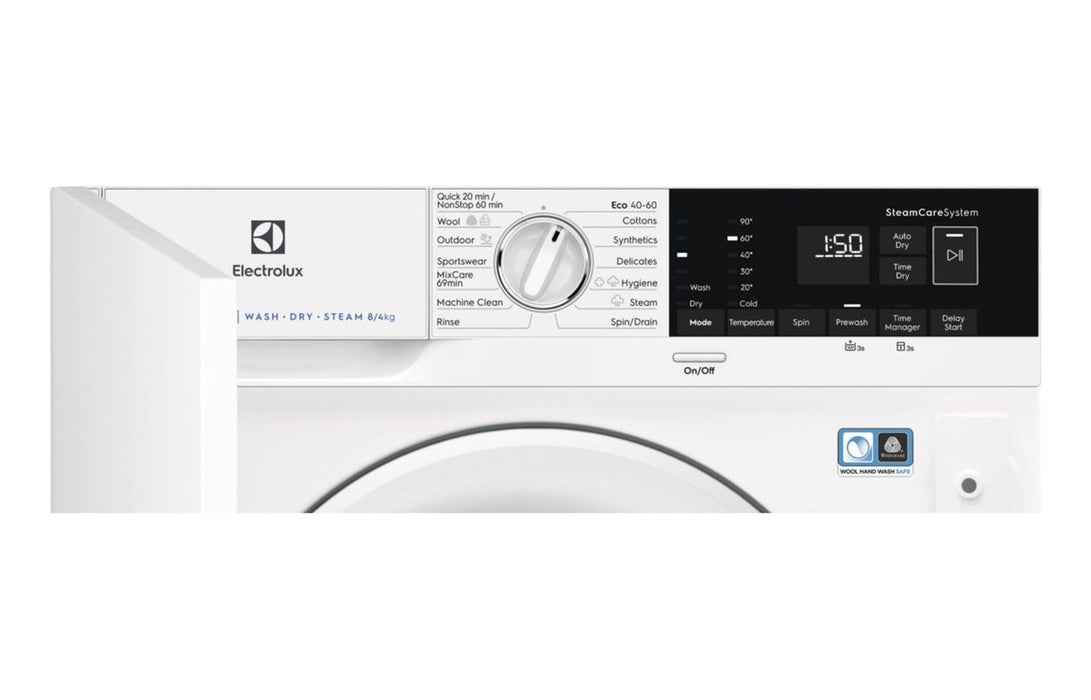 Electrolux EWD8462OBI B/I 8/4kg 1600rpm Washer Dryer