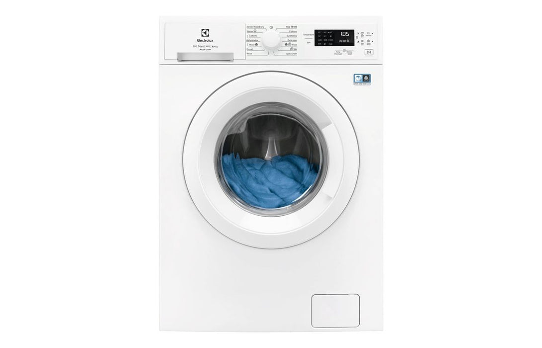 Electrolux EWDK5846B F/S 8/4kg 1600rpm Washer Dryer - White
