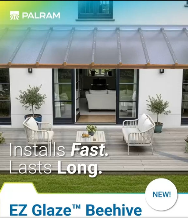 Beehive EZ Glaze™ Corrugated Polycarbonate Roof Sheet