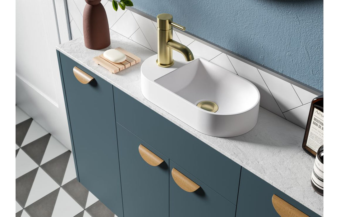 Eton Slim Depth End Panel - Matt Arley Blue