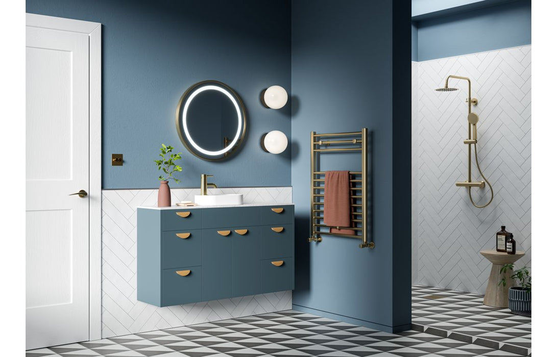 Eton Slim Depth End Panel - Matt Arley Blue