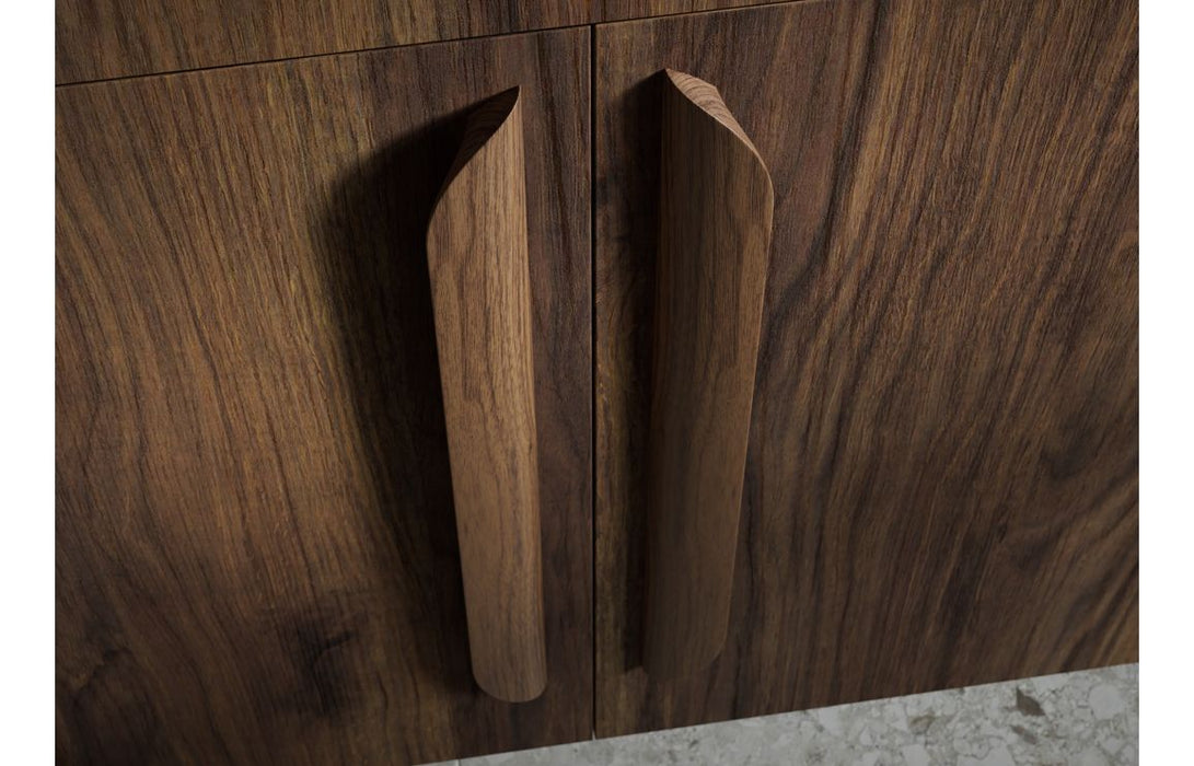 Eton Tall End Panel - Warm Walnut