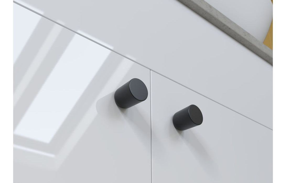 Eton 1536mm Standard Basin, WC & 1 Door Unit Pack - White Gloss