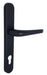 Elite Black Lever Lever Door Handles UPVC 212mm