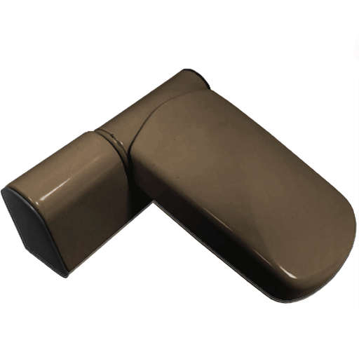 Elite Brown Flag Door Hinge 19mm
