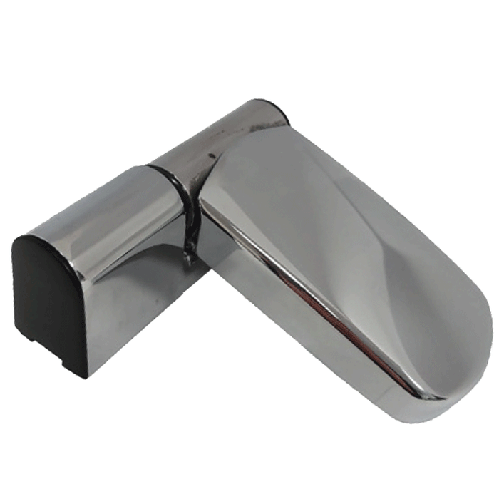 Elite Chrome Flag Door Hinge 19mm