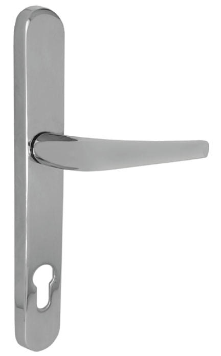 Elite Chrome Lever Lever Door Handles UPVC 212mm