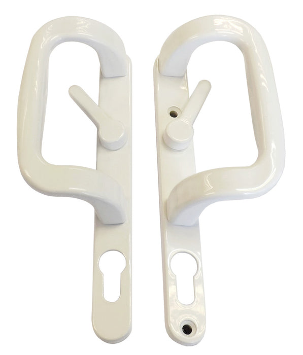 Elite White Inline Locking Patio Handle