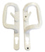 Elite White Inline Locking Patio Handle