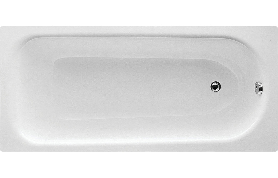 Eterna Steel Single End 2TH Bath w/Legs