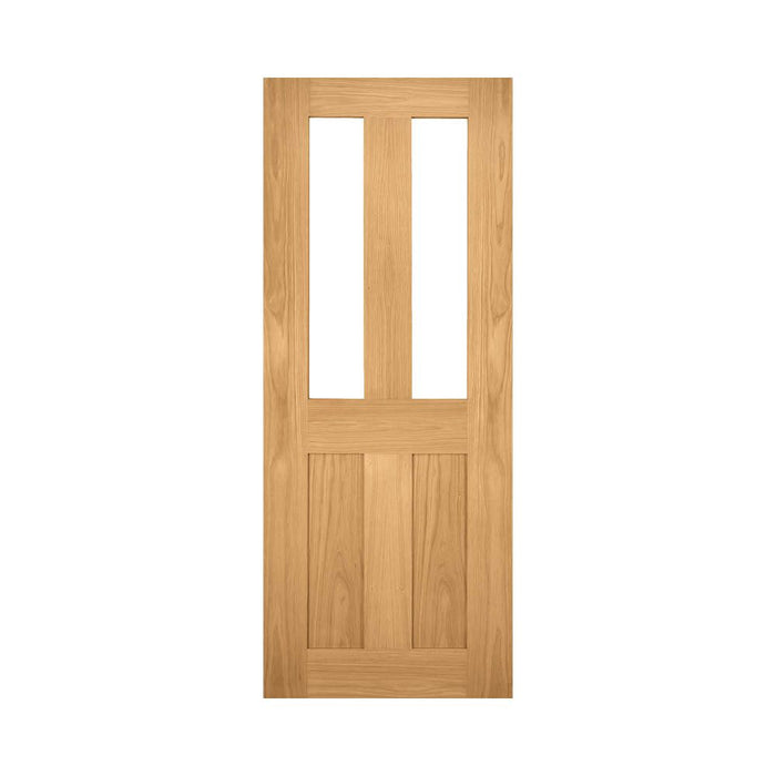 Deanta Eton Unfinished Oak Glazed Door