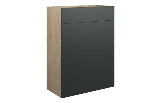 Eton 600mm Standard WC Unit - Matt Graphite Grey