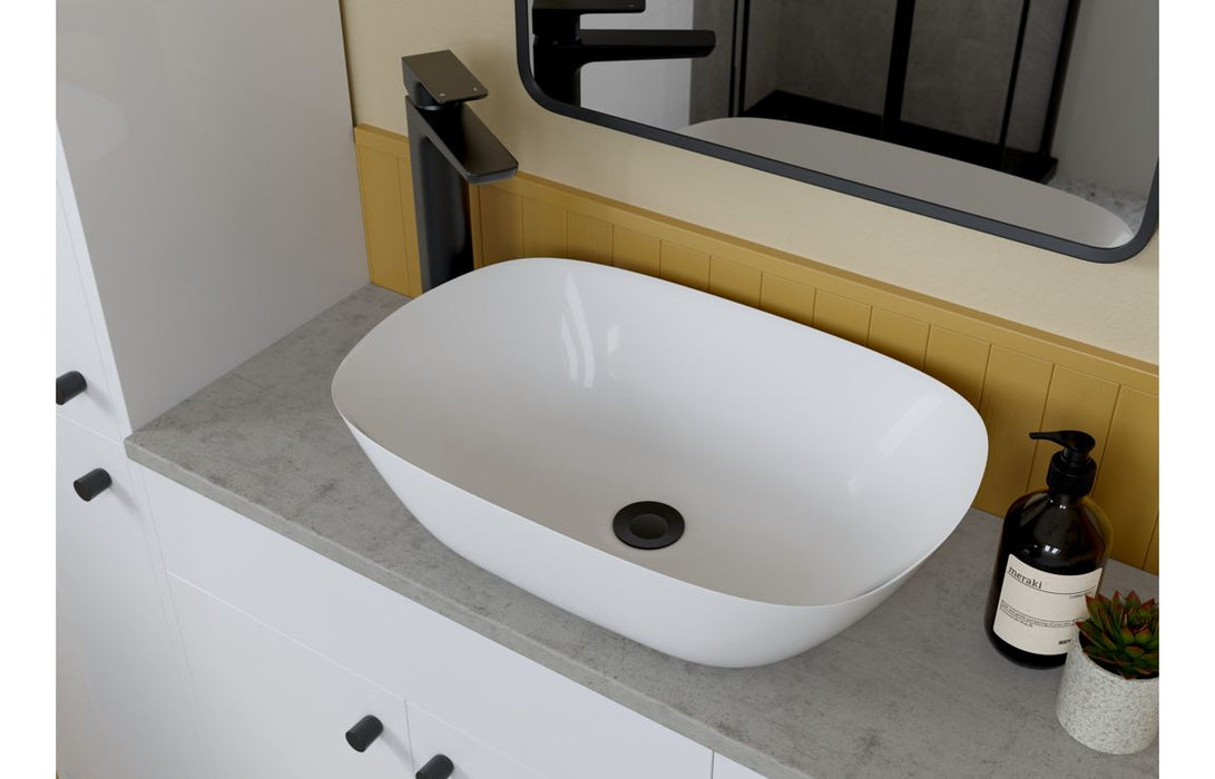 Eton Tall End Panel - White Gloss
