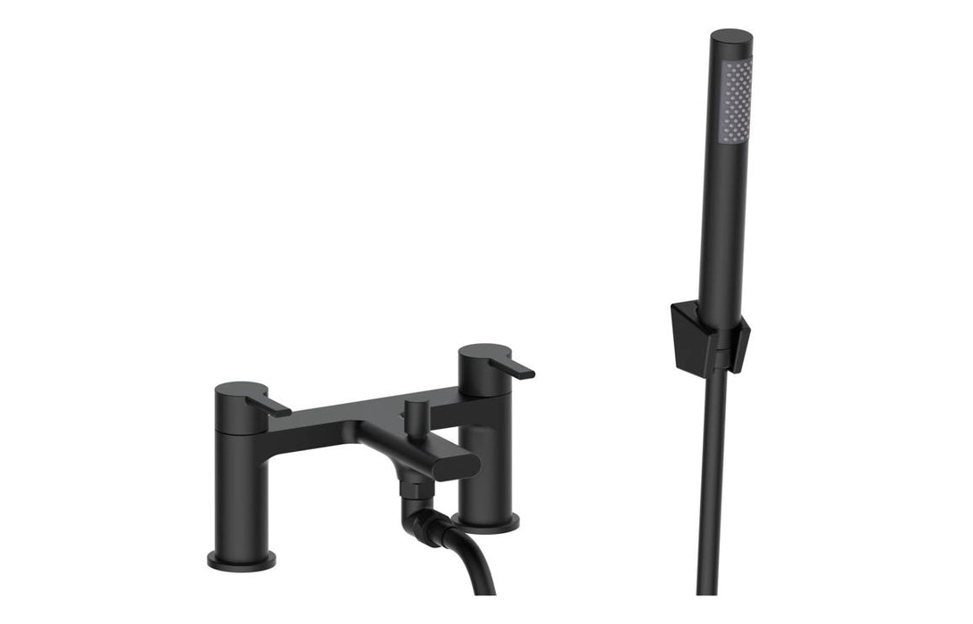 Evani Bath/Shower Mixer - Matt Black