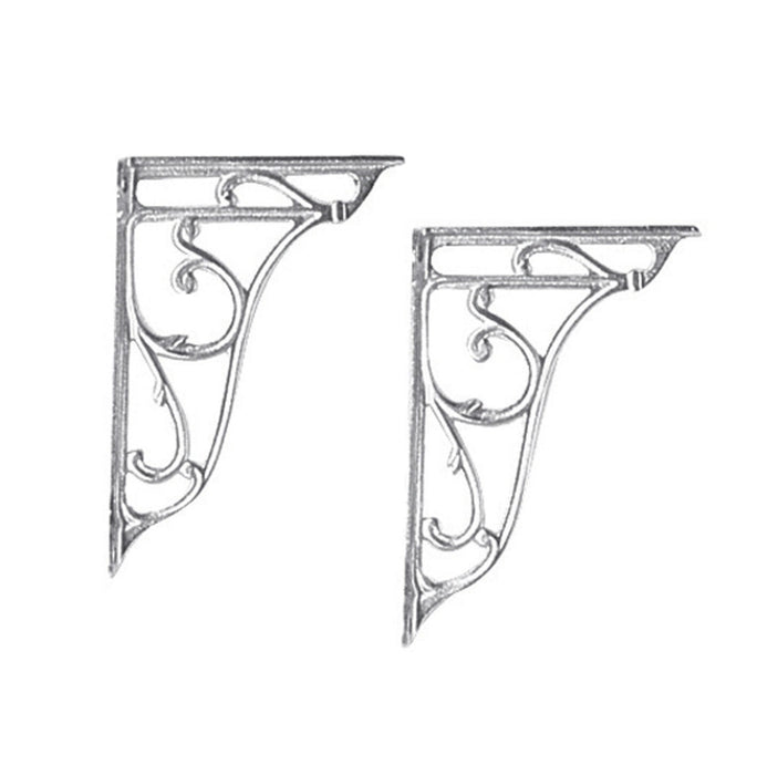 Ornate Chrome Cistern Brackets