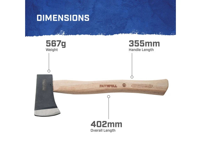 Hatchet FSC Hickory Shaft 567g (1.1/4lb)