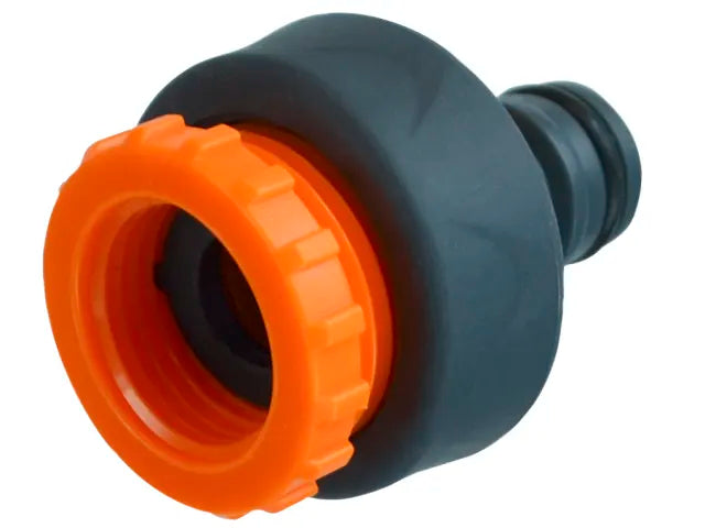 Plastic Tap Hose Connector 1/2 & 3/4in (Box 30)