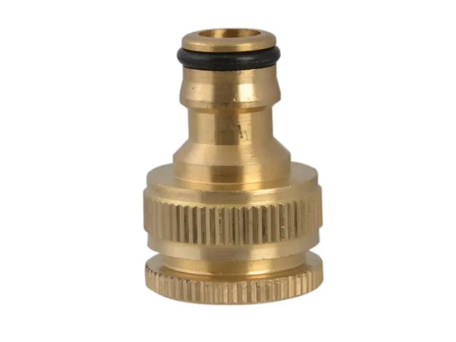 Brass Dual Tap Connector 12.5-19mm (1/2 - 3/4in)