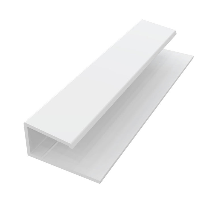 White Freefoam Universal Edge Trim