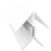 White Fortex 2 Part External Corner Trim 