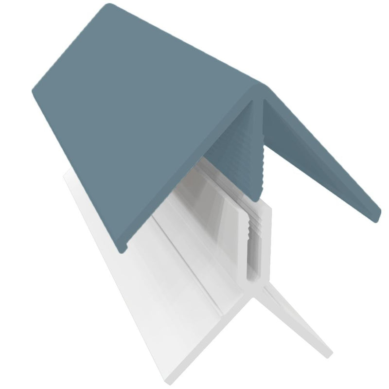Colonial Blue Fortex 2 Part External Corner Trim