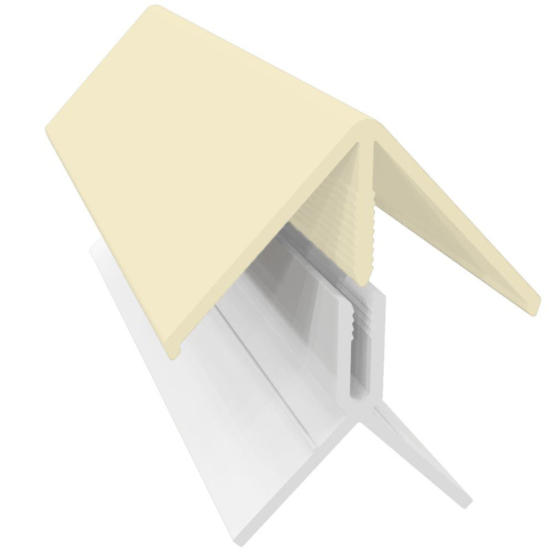Pale Gold Fortex 2 Part External Corner Trim
