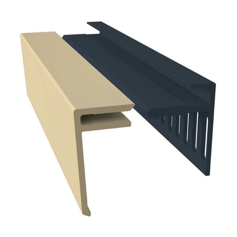 Cappuccino Fortex Vented Starter and Cover Trim 