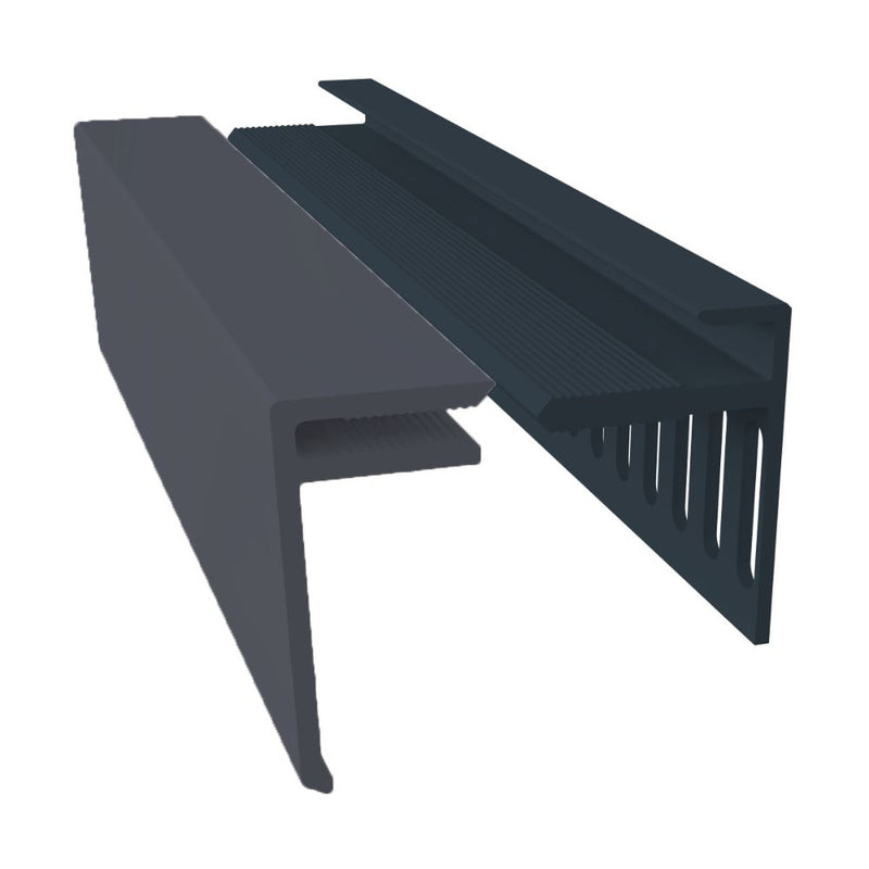 Slate Grey Fortex Vented Starter and Cover Trim 