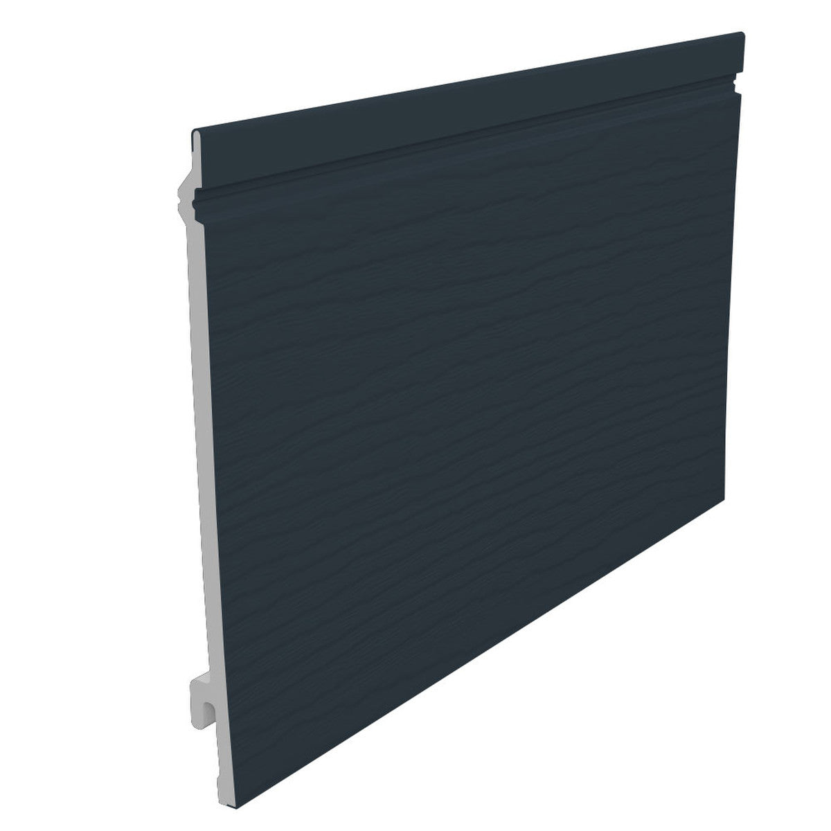 Anthracite Grey Fortex Weatherboard Embossed Cladding 170mm (5m length ...