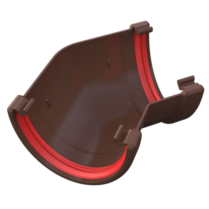 Brown Freefoam Deepflow 135° Gutter Angle