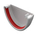 White Freefoam Deepflow External Stop End
