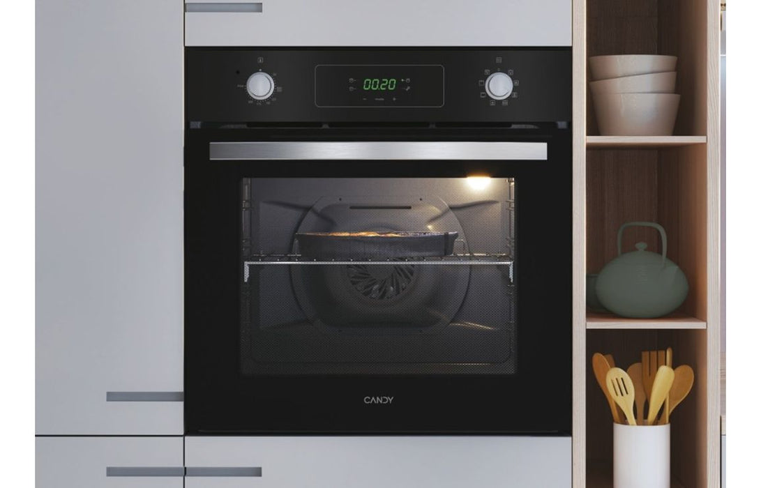 Candy F IDC N605 Single Electric Oven - Black