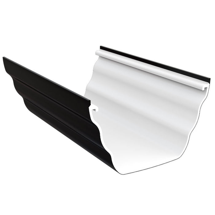 Black Freefoam Ogee Gutter (4m Length)
