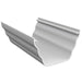 White Freefoam Ogee Gutter (4m Length)