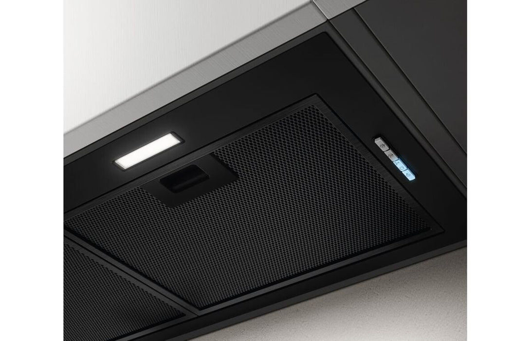 Elica Fold 80cm Integrated Hood - Black